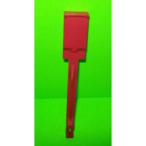 Pinball Machine 1980s NOS Red Plain 6" Plastic Roll Over Type Drop Target Bally